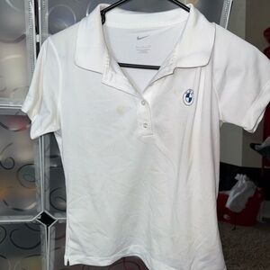 Nike White Polo Shirt